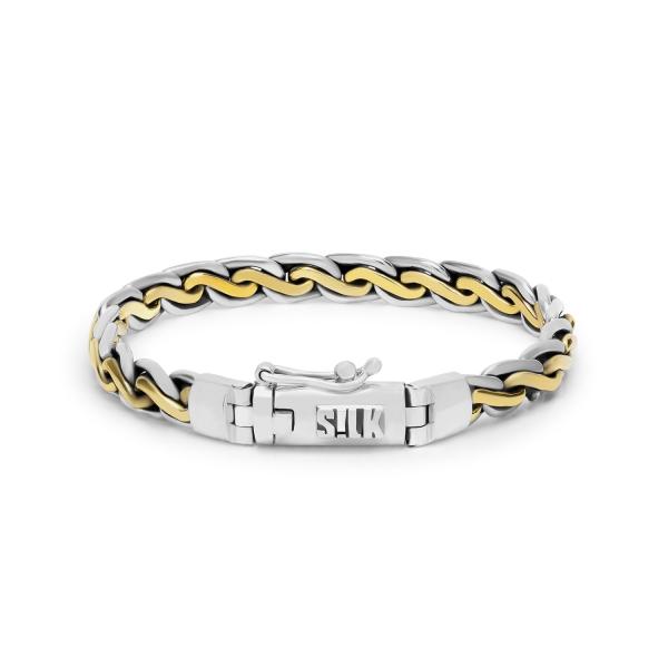 148SBR bracelet silver brass BREEZE Collection