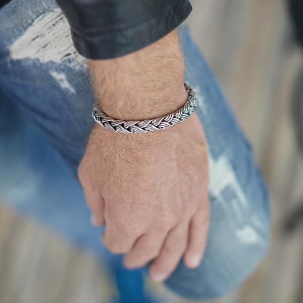 363 Bracelet Male DOUBLE FOX Collection