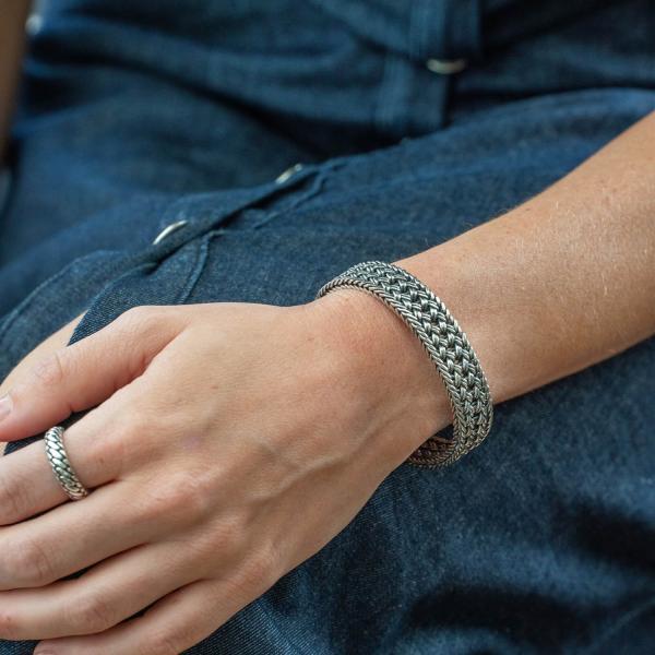 663 bracelet silver Female MESH Collection