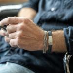 772 bracelet silver Male EIGHTY EIGHT Collection