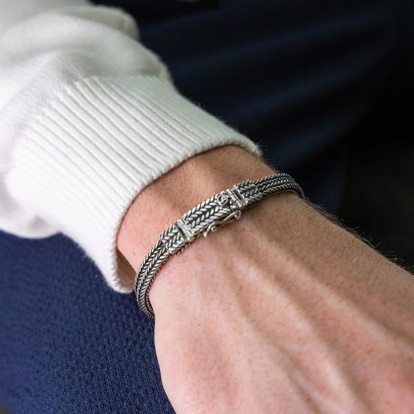 773 bracelet silver Male ALPHA Collection