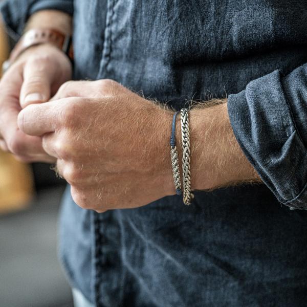 776 bracelet silver Male FOX Collection