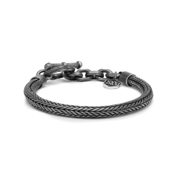 X003RAW bracelet silver SXM - Essentials Collection