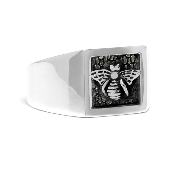 X011 signet ring silver