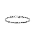 X021 bracelet silver DOUBLE LINKED Collection