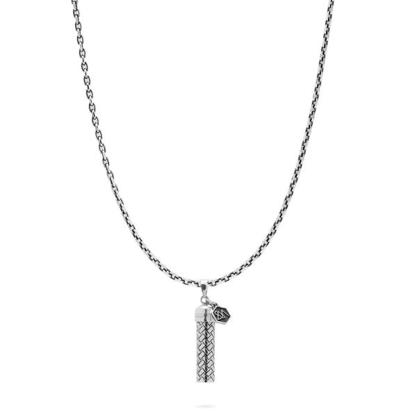 X080 necklace & pendant silver SXM - Essentials Collection