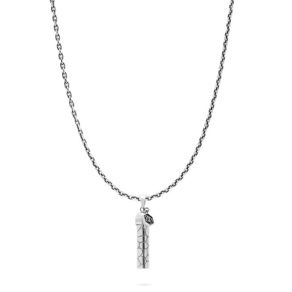 X082 necklace & pendant silver